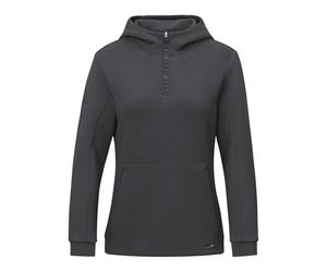 JAKO Women's Zip Hoodie Pro Casual Ash Grey, 36