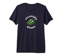 Jalapeno Queen, Jalapeño Pepper Lover, Simple Premium T-Shirt
