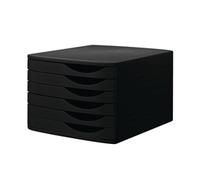 Jalema 6 Drawers Set Black
