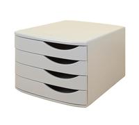 Jalema Desktop Drawer Set, Grey, 375 x 300 x 216 mm