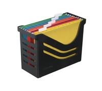 Jalema Recycled Office Box with 5 Suspension Files A4 Black A658026998