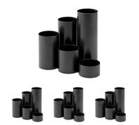 Jalema Resolution Pen Pot Organizer Black (Pack of 4)