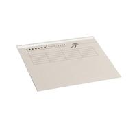Jalema Tree-Free File Cover with Tab Edge A4 Pack of 10