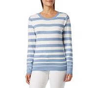 Jalene Women's Knitted Jumper 15428545-ja03, Denim Blue Wool White, S Sweater, S