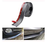 JALILAN 1pc Car Front Bumper Lip Spoiler Skin Protector for Skoda Octavia Scout Combi ab Bj.2021 Carbon Fiber Effect Under-body Air Dam Guard Trim Skirt Spoiler