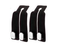 JALILAN 2PCS car headrest hooks for Dacia Dokker (AB Bj 2012) Multifunctional Back Seat Hooks for Headrest for Hanging Bags, Purses and Handbags (Black)