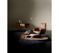 Jalis Lounge Stool with Plate Foot (not rotatable) Cor