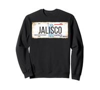 Jalisco Mexico License Plate Mexican Travel Vacation Beach Sweatshirt