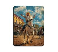 Jalisco Rodeo Retro Poster Metal Tin Sign Chic Art Retro Iron Painting Bar People Cave Cafe Family Garage Poster Wall Decoration 12x16inch(30x40cm)