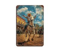 Jalisco Rodeo Tin Sign Vintage Metal Pub Club Cafe Bar Home Wall Art Decoration Poster Retro 8x12inch(20x30cm)