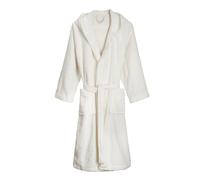 Jalla Happycolor 100% Cotton Bath Robe - Natural - Size Small/Medium - 360 gsm, Soft, Absorbent & Lightweight Robe for Home Comfort