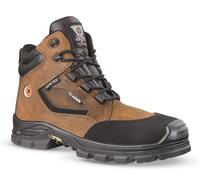 Jallatte Jalroche JJV01 Brown Mens Leather Safety Work Vibram Toecap Boots