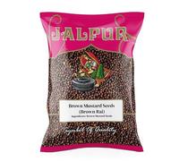 Jalpur Brown mustard Seeds (Brown Rai) 50g - Whole Spice | 100% Pure Brown Mustard Seeds for Cooking, Pickling, Tadka & Traditional Recipes | Mustard Seed with Strong Aroma & Health Benefits