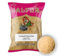 Jalpur Bulgur Wheat (Pourgouri/Lapsi) - 1kg | Fine Crushed Wheat | High-Fiber Cereal Grain | Rich in Plant-Based Protein & Micronutrients | Quick Cooking & Versatile | Suitable for Vegetarians