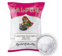 Jalpur Cassava Flour (Mogo) 200g |Wheat Alternative for Breads, Cakes, Tortillas & More | Neutral Taste, Smooth Texture | Ideal for Indian & Global Recipes | Vegan-Friendly