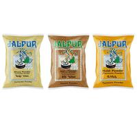 Jalpur Miller’s Premium Spice Combo Pack | Coriander Powder, Cumin Powder & Turmeric Powder | Indian Masala Powders for Curries, Gravies & Everyday Cooking | 3 Pack