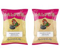 Jalpur Miller’s Spice Combo Pack | Fenugreek Powder 100g & Amla Powder 100g | Methi Powder & Dry Hog Plum Powder | Herbal Powder for Cooking, Hair Care, Skincare & Wellness Use (2 Pack)