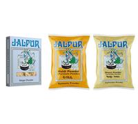Jalpur Miller’s Spice Combo Pack | Ginger Powder, Turmeric Powder, Coriander Powder Indian Cooking Masala Set | Premium Ground Spices for Curries, Gravies, Marinades & Daily Cooking
