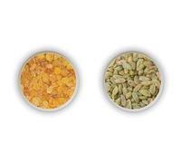 Jalpur Millers Dry Fruit Pack - Golden Sultana 150g, Green Raisins 150g - Premium Naturally Sweet Dried Fruits for Snacking, Cooking, Baking & Indian Sweets - Freshly Packed Combo (2 Pack)