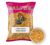 JALPUR MILLERS Golden Raisins 150g - Golden Sultanas for Baking & Snacking - Naturally Sweet Dried Grapes - Rich in Energy, Iron & Potassium - Versatile Sultanas for healthy, Sweet & Savoury Recipes