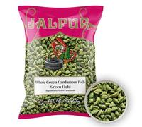 Jalpur millers Green Cardamoms Whole 50g - Premium Elaichi Pods - Sweet & Aromatic Cardamon for Chai, Curries, desserts, beverages & Baking - Cardamon Pods Green with Intense aromatic, sweet Flavor