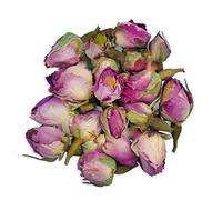 Jalpur Millers Rose Buds Pink Hand Selected 100g | Dried Rose Flowers for Potpourri, Herbal Infusions, Bath Teas, Cosmetics, Cake Decoration & Scented Sachets | Premium Hand-Selected Rose Buds