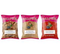 Jalpur Millers Spice Combo Pack - Chaat Masala, Dry Mango Powder,Kashmiri Chilli Powder 100g (3 Pack)