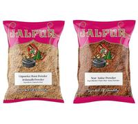 Jalpur Millers Spice Combo Pack | Liquorice Root Powder 100g & Star Anise Powder 100g | Aromatic Herbal & Spice Powders for Cooking, Baking, Infusions & Traditional Recipes (2 Pack)