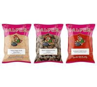 Jalpur Millers Spice Combo Pack | White Poppy Seeds 100g | Black Cardamom Pods 50g | Kashmiri Chilli Powder 100g | 3-Pack Freshly Packed Flavours | Bold, Aromatic Indian Spices for Flavourful Dishes.