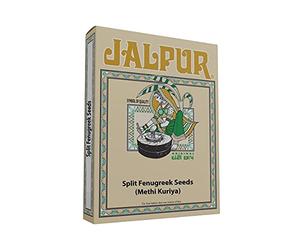 Jalpur Millers Split Fenugreek Seeds - 4 x 375g Pack | Premium Methi Kuria/Cracked Fenugreek Seeds for Pickles, Curries & Spice Mixes | Authentic Indian Spice