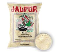 JALPUR MILLERS Stone Ground Gram Flour (Besan) 2kg - Chickpea Flour Milled from Quality gram - for Savoury & Sweet Recipes Like Pakoras, Bhajis, Laddoos & Baking - Protein-Rich for Authentic Cooking
