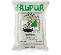 JALPUR MILLERS Stone Ground Millet flour 100g - Bajra Flour - Bajri Atta flour for Roti, Flatbreads, Baking & Traditional Indian Cooking - Fine Ground Millet - Rich in Fibre & Iron