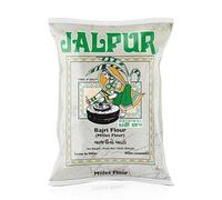 JALPUR MILLERS Stone Ground Millet flour 500g - Bajra Flour - Bajri Atta flour for Roti, Flatbreads, Baking & Traditional Indian Cooking - Fine Ground Millet - Rich in Fibre & Iron