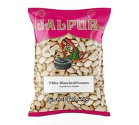 JALPUR MILLERS White Blanched Peanuts 150g - Premium Quality, Fresh & Clean, Perfect for Baking, Cooking, and Peanut Butter Making - Natural High Protein, Healthy Snack Ingredient, Whole Peanuts