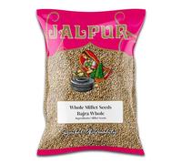 JALPUR MILLERS Whole Millet Seeds 200g - Bajri Whole - Premium Quality Grain Millet for Cooking, Grinding into Flour & Traditional Indian Recipes - High Fibre - Natural & Wholesome - Gluten Free Diets