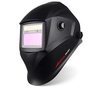 JALUWELD Auto Darkening Welding Helmet Adjustable Welding Mask Battery & Solar Powered Welders Helmet DIN9-13 Shade Welders Mask Arc Tig Mig Grinding