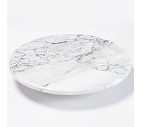 jalz jalz 12'' Marble Lazy Susan Kitchen Turntable