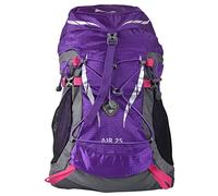 JAM 25L Purple Waterproof Rucksack Air Hiking Camp Hydrate Trek Travel Backpack