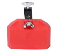 Jam Block, Hard Plastic Jam Block Percussion Instrument, Latin Drum for Cowbell Stand, With Secure Mounting Bracket