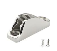 Jam Cleat | Collar for Boat Rope 4-8 mm | Non-Slip Cleat | Anodized Aluminium Resistant to , Ideal for Mooring Pe Mooring