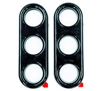 Jam Handle The Original, Automotive Door Closer Grip for Cars and Trucks, Easy to Install, Made in USA, (3-Hole, Black)