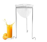 Jam Making Kit, Nylon Jelly Bags for Jam Making with Stainless Steel Holder Detachable Washable Jelly Bag Strainer JamMaking Equipment for Juice, Soy Milk & More