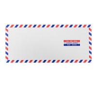 JAM PAPER #10 Airmail Envelopes - 4 1/8 x 9 1/2 - White - 50/Pack