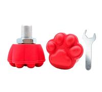 Jam Plugs for Roller Skates | 2X Rubber Quad Skates Jam Plugs with Spanner - Adjustable Brake Block Stoppers, Roller Skate Accessories for Double-Row Roller Skating