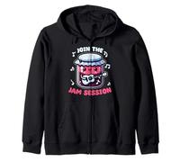 Jam Pun Guitar Jam Session Zip Hoodie