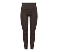 Jam Sana 3 Sports Leggings with High Waist chocolate brown