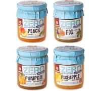 Jam Selection with No Added Sugar - Pack of 4 x 280g Fruit Spreads - Fig, Peach, Pineapple & Ginger, Pumpkin & Walnut - Naturally Sweetened Preserves.