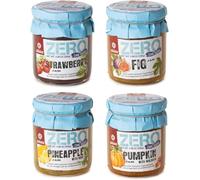 Jam Selection with No Added Sugar - Pack of 4 x 280g Fruit Spreads - Fig, Strawberry, Pineapple & Mint, Pumpkin & Walnut - Naturally Sweetened Preserves