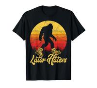 Jam Skating Bigfoot Roller Skating Sasquatch Skater Retro T-Shirt