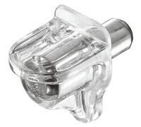 JAM2DAY 24 x Strong Shelf Support Studs Pegs For Standard 5 mm Hole - 60kg Load Capacity